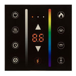 Thermostat & Full Wall Touch Control for Landscape Pro Series, Modern Flames, TH-WTC/LP