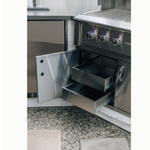 2-Drawer Dry Storage Pantry & Access Door Combo, 36", TrueFlame, TF-DP-36AC