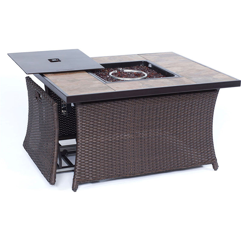 Hanover 40,000 BTU Chateau GAS Fire Pit Coffee Table