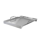 Summerset Slide-In Removable Stainless Steel Griddle Plate Fits all Summerset Grills Sits on Top of Cooking Grates, 18", SSGP-18