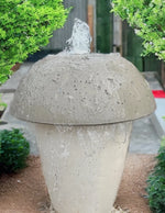 Tessa Rai, Water Feature, Mushroom FTN Kit - 27" Cap Bowl / 25" Stem Bowl - Travertine and More