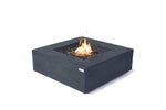 Roraima Fire Table, Elementi Plus, Square, Slate Black, 40", OFG411SL