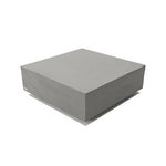 Colorado Sandstone Coffee Table, Square, Space Grey, Slate Black & Sunlight Yellow, 40", 33.9", Elementi, FCG04-SG