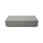 Colorado Sandstone Coffee Table, Rectangle, Space Grey, Slate Black & Sunlight Yellow, 60", Elementi, FCG06-SG