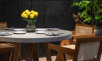 Verona Dining Table, Round, Space Grey, 48", Elementi, FDM02-SG