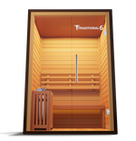 2 Person Sauna Traditional Sauna, Two Walls Glass, Medical Saunas, T6S