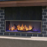 Lanai See-Through Outdoor Linear Vent Free Gas Fireplace, Natural Gas, Majestic, 48", ODLANAIGST-48