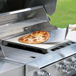 Professional LUX Ceramic Pizza Stone With Stainless Steel Tray, Blaze Grills, 15", BLZ-PRO-PZST-2