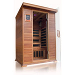 Sierra 2 Person Indoor Infrared Sauna W/ Carbon Heaters, SunRay Saunas, HL200K Sierra