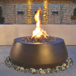 Outdoor Fire Table, Belize Series, Archpot, Round, 42"X16", FGBELRD42X16-FT