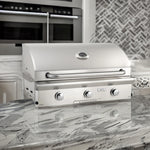 3-Burner Built-In Natural Gas Grill, American Outdoor Grill, "L" Series, 36", 36NBL-00SP
