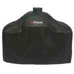 Primo Grill Cover In Cart With Tables - Oval Series - PG00414