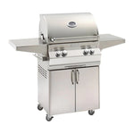 Aurora Freestanding Small Grill With Analog Thermometer, Natural Gas, 24",  Fire Magic, A430S-7EAN-61