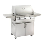 Aurora Natural Gas Freestanding Grill With Analog Thermometer, Fire Magic,  30", A660S-7EAN-61
