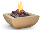 Bordeaux Square Fire Bowl w/ FyreStarter Ignition System, 36”w x 36"d x 15¼”h, American Fyre Designs