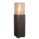 Magnolia Lantern w/ FyreStarter Ignition System, 16”w x 16”d x 66”h, American Fyre Designs