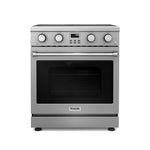 30" Contemporary Professional Electric Range, Stainless Steel, Thor Kitchen, 4-Element Cooktop, ARE30