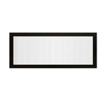 Clean Face Surround with Safety Barrier for Newcomb Series Fireplace, Sierra Flames, 32 5/8", NEWCOMB-CLEAN-BLK