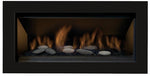 Direct Vent Linear Gas Fireplace, Bennett Series, Sierra Flames, 45", BENNETT-45-LP