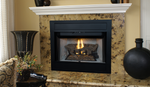 B-vent Radiant Faced Millivolt Fireplace , 36", Natural Gas, White Herringbone Refractory Panel, Superior, BRT4536TMN-B
