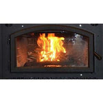 Steel Door for WCT6820WS Fireplace, Black, Superior, BTCECBK