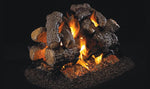 Vented See-Thru Sets Series Charred Royal English Oak Gas Logs, 24", Real Fyre, CHB-2-24.