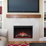 Cineview Built-in Electric Fireplace Insert, Napoleon, Black, 30", NEFB30H