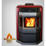 ComfortBilt, Pellet Stove, Heat Output 41000 Btu/hour, Heating Capability 2800 ft², Model# HP22-SS