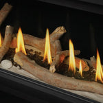 Contemporary Log Kit for Direct Vent Gas Fireplaces, Napoleon, Extra Large, CLKXL