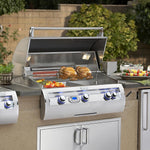 Aurora Built In Grill W/ Rotisserie & Analog Thermometer in Stainless Steel, Natural Gas, 30", Fire Magic ,A540I-8EAN