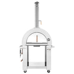 Outdoor Wood Fired Pizza Oven, 38.6"×31"×78.8"(W*D*H), Empava, PG06