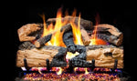 Vented Charred Series Evergreen Oak Gas Logs, 30", Real Fyre, ENO-30