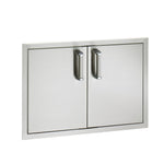 Premium Flush Double Access Door with Drawers And Trash Bin Storage with Soft Close, 30", Fire Magic , 53930SC-12