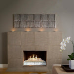 G21 Series Vent Free Contemporary Burner System W/ Choice of Fyre Glass, 30" , Real Fyre, G21-GL-30-12P