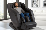 Relieve 3D Massage Chair, Black, Sharper Image, 32", 10196011