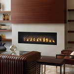 Luxuria Direct Vent Linear Fireplace, Napoleon, Natural Gas, 38", 50", 62", 74", LVX38NX-KIT