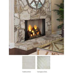 Molded Brick Panels Herringbone for Ashland Fireplace, Majestic, 50", AMMHB50