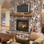 Multi-View Direct Vent See-Thru Gas Fireplace with Logs, Napoleon, 45", BHD4STNA