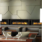 Nickel Plated Designer Fire Art Stixs for Gas Fireplaces, Napoleon, LDNS