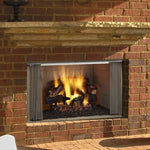 Villawood Traditional Outdoor Fireplace with Traditional Refractory, Majestic, 36", 42", ODVILLA-36T-B