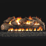 Mammoth Pine Vented Gas Log Set, Double Sided, Real Fyre, MP-60