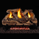 Vent-Free See-Thru Manual Valve Burner with Electronic Control, Propane Gas, 24", Real Fyre, G9-2-24-12P