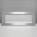 Premium Brushed Stainless Steel Surround With Safety Barrier For Linear 45-Inch Direct Vent Gas Fireplaces, Napoleon, LPS45SSSB