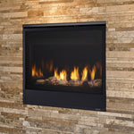 Top/Rear Direct Vent Fireplace with IntelliFire Touch Ignition, Quartz Series, Majestic, Natural Gas, 32", 36", 42", QUARTZ32IFTN
