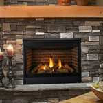 Top/Rear Direct Vent Fireplace with IntelliFire Touch Ignition, Quartz Series, Majestic, Liquid Propane, 42", QUARTZ42IFTL