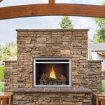 Riverside Outdoor Gas Burning Fireplace, Stainless Steel, Napoleon, 36", GSS36CFNE