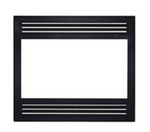 Superior Black Louvered Square Open Facade for WCT4920, Black, Superior, FLVSOBLK