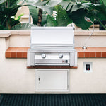 Builder Series Built-In Natural Gas Grill W/ Stainless Steel Rear Infrared Burners, Summerset Grills, 30", SBG30-NG