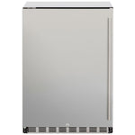 Deluxe Outdoor Refrigerator Right to Left Opening, 24", 5.3 Cubic Feet, Summerset Grills, SSRFR-24D-R