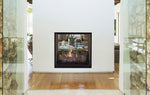 Direct Vent See-Through Gas Fireplace, Electronic Ignition,40", Superior, DRT63STTEN-B